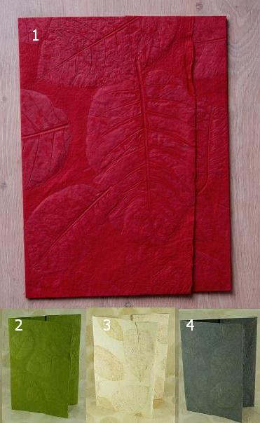 Indipaper - folder  for A4 kadhambam leaf imprint (folder  for A4 kadhambam leaf imprint)